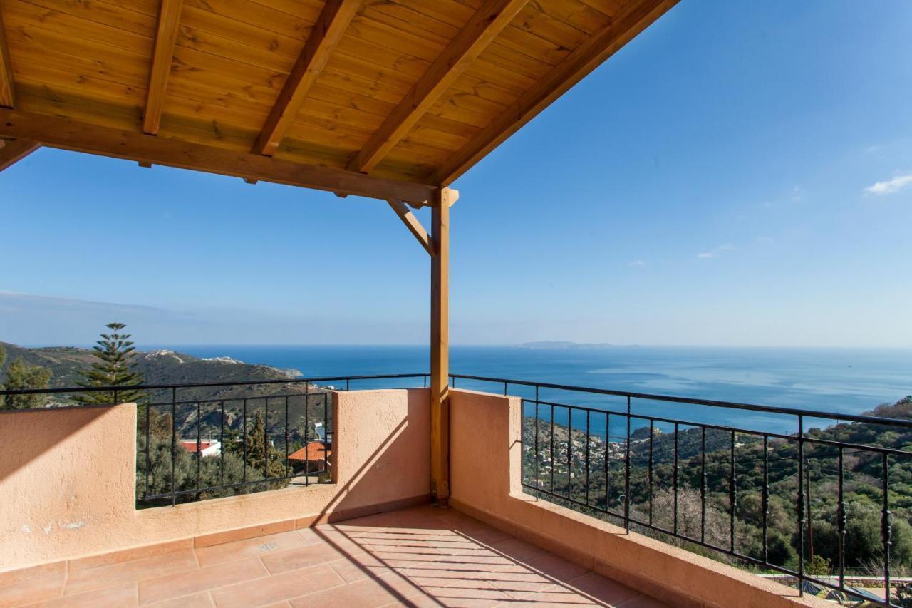 Panorama Traditional House With Private Pool Rodhiá Exterior foto